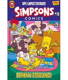 Simpsons Issue 19 front cover